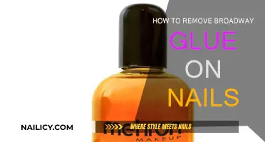 Broadway Nails: Removing Glue the Right Way