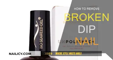 Removing Broken Dip Nails: A Quick DIY Guide