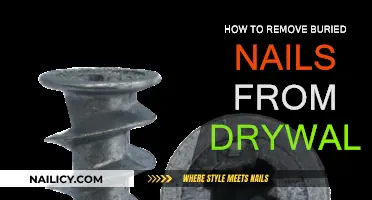 Efficiently Extracting Buried Nails from Drywall