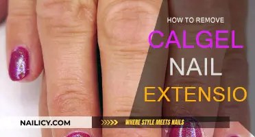 Removing Calgel Nail Extensions: A Step-by-Step Guide