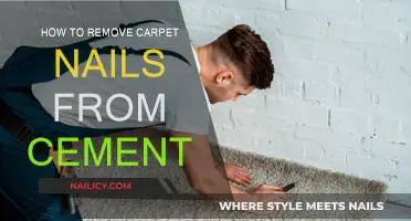 Removing Carpet Nails from Cement: A Step-by-Step Guide