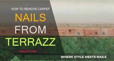 Removing Carpet Nails from Terrazzo: A Step-by-Step Guide