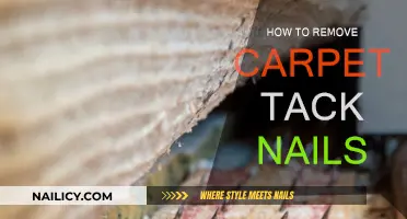Removing Carpet Tack Nails: A Simple Guide