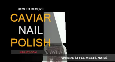Easy Removal Guide for Caviar Nail Polish