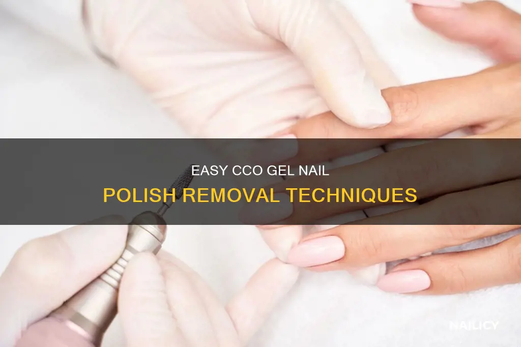 how to remove cco gel nail polish