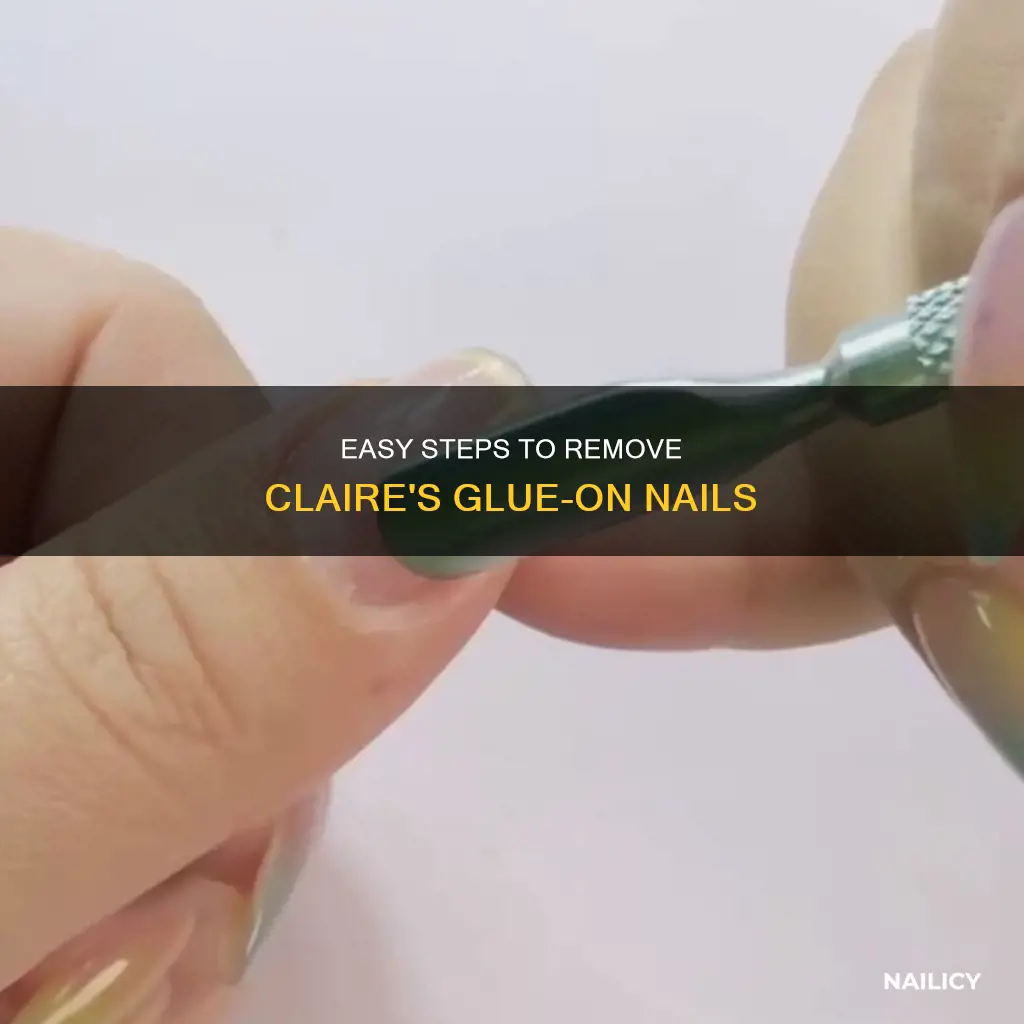 how to remove claire