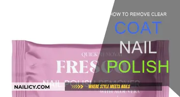 Clear Coat Nail Polish: Easy Removal Techniques