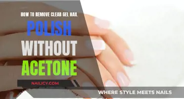 Removing Clear Gel Nail Polish: No Acetone Needed