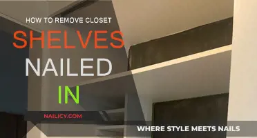 Removing Closet Shelves: A Guide to Taking Out Nailed-In Shelves