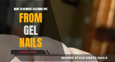 Gel Nails and Dye: Removing Stains Without Damage