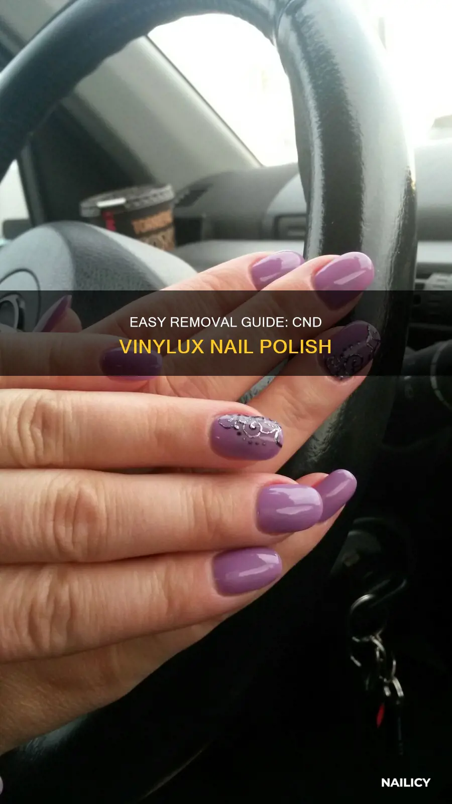 how to remove cnd vinylux nail polish