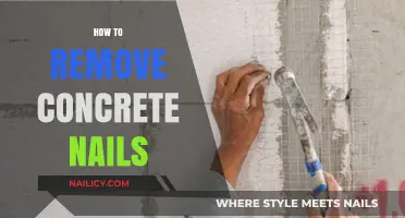 Efficiently Removing Concrete Nails: The Right Way