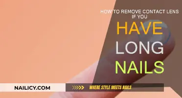 Long Nails, No Problem: Easy Contact Lens Removal