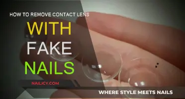 Contact Lens Removal: Fake Nails, Easy Tips