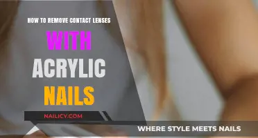 Acrylic Nails and Contact Lenses: A Safe Removal Guide