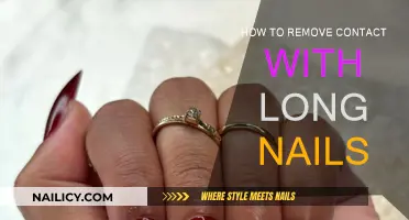 Long Nails: Easy Contact Lens Removal Tricks