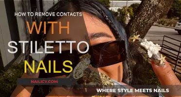 Stiletto Nails: Removing Contacts Safely and Effectively