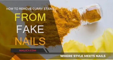 Removing Curry Stains: Fake Nails Care 101