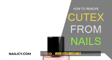The Best Way to Remove Cutex from Nails