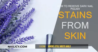 Erase Dark Nail Polish Stains From Skin Easily