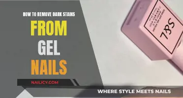 Gel Nails: Removing Dark Stains, Restoring Shine