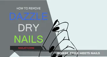 The Best Way to Remove Dazzle Dry Nails at Home