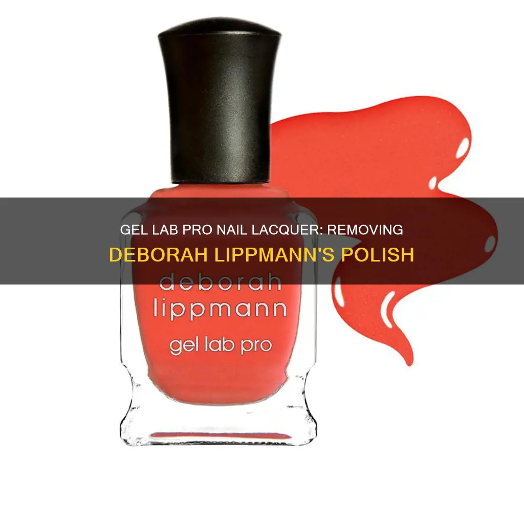 how to remove deborah lippmann gel lab pro nail lacquer