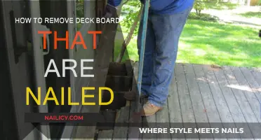 Efficiently Removing Deck Boards: A Step-by-Step Guide
