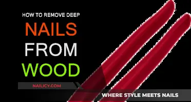 Efficiently Removing Deep Nails from Wood