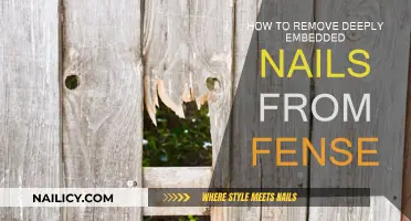 Extracting Embedded Nails: Quick Fence Fixes