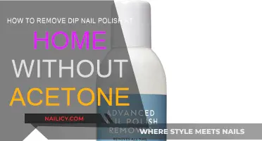 Dip Nails: At-Home Removal Without Acetone