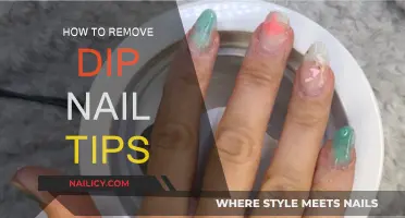 Dip Nails: Removing Tips Safely and Effectively