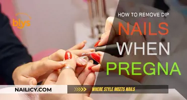 Safe Dip Nail Removal During Pregnancy