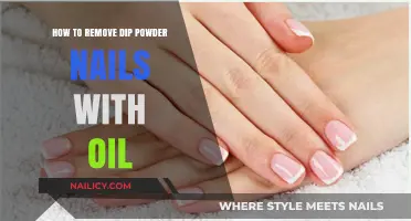 Dip Powder Nails: Oil Removal Method