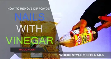 Dip Powder Nails: Vinegar Removal Technique