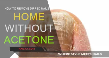 Dipped Nails: Removing Them at Home, No Acetone Needed