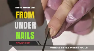 Clean Nails: Removing Dirt from Under Nails