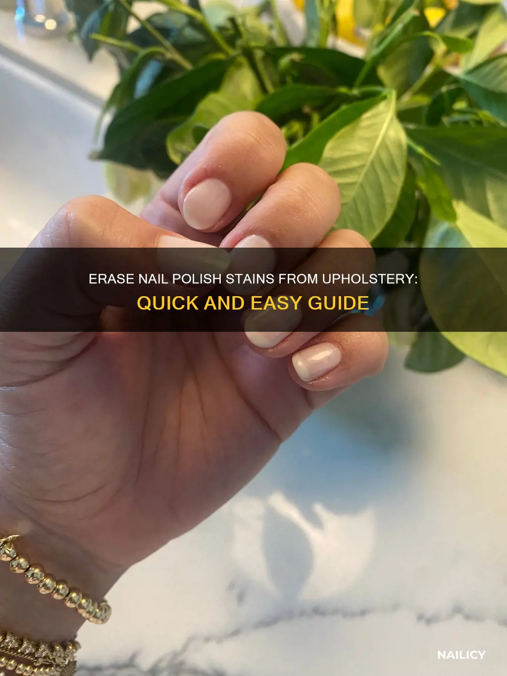 how to remove dried finger nail polish from upholstry
