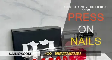 Press-On Nails: Removing Stubborn Dried Glue
