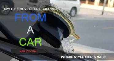 Removing Liquid Nails: Car Cleanup Tips