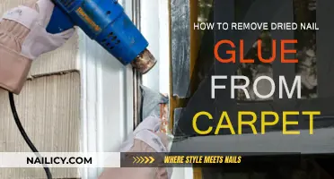 Removing Nail Glue from Carpet: Effective Methods