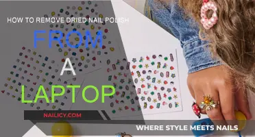Eradicating Dried Nail Polish from Your Laptop: A Step-by-Step Guide