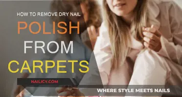 Get Rid of Dry Nail Polish on Carpets Easily