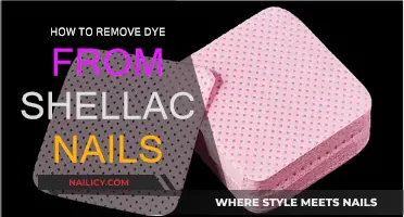 Removing Dye From Shellac Nails: An Easy Guide