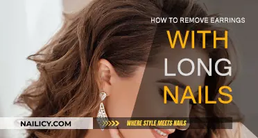 Long Nails, Small Earring Backs: A Removal Guide