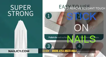 Elegant Touch Stick-on Nails: Easy Removal Tips