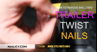 Efficiently Removing Twist Nails from Enclosed Trailers