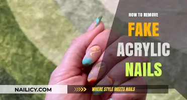 Removing Fake Acrylic Nails: A Simple Guide