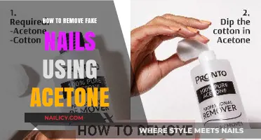 Effortless Fake Nail Removal: The Acetone Method Explained