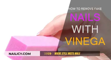 Removing Fake Nails: Vinegar to the Rescue
